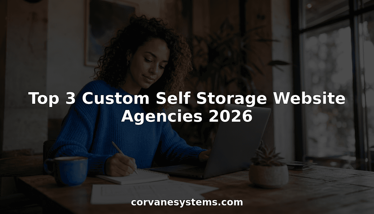 Top 3 Custom Self Storage Website Agencies 2026